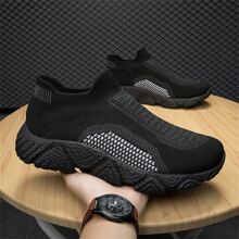 New Mesh Breathable Sports Shoes For 2023 Spring, Plus Size Running Shoes For Men And Women With Anti-slip & High Elasticity Features, Stylish And Durable Footwear For Jogging, Walking And Training, Couples Shoes