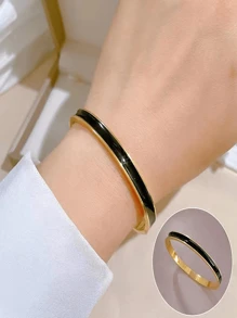 Two Tone Bangle - Multicolor - View 3