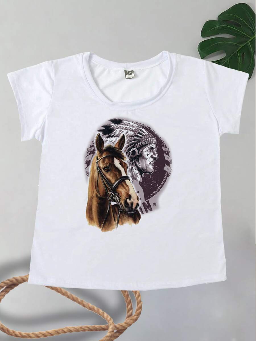 Women T-Shirts - 白色 - 查看 1