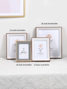 Modern & Creative Nordic Style Photo Frame Display Stand For Living Room, Bedroom Home Decor, With Different Sizes (6'', 7'', 8'', 10'')