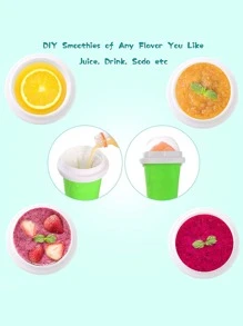 1入組冰杯子破冰杯子夏天搖杯子杯子 - 綠色 - 查看 5