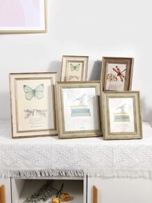 Creative European Style Retro Picture Frame 6/7/8/10in And A4 For Wall Decoration Gifts Birthday Graduation