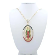 Vòng cổ Đức Mẹ Guadalupe với Mặt dây chuyền Maria - nhân vật - Xem 3