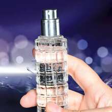 vacío Botella recargable Atomizador de perfumes Spray Botella de perfume - Plateado - Ver 2