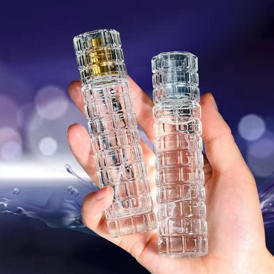 vacío Botella recargable Atomizador de perfumes Spray Botella de perfume - Plateado - Ver 1