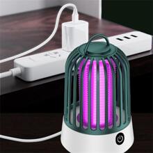 1 pieza Lámpara para matar mosquitos carga usb portátil con control tactil para doméstico usar - Amarillo - Ver 4