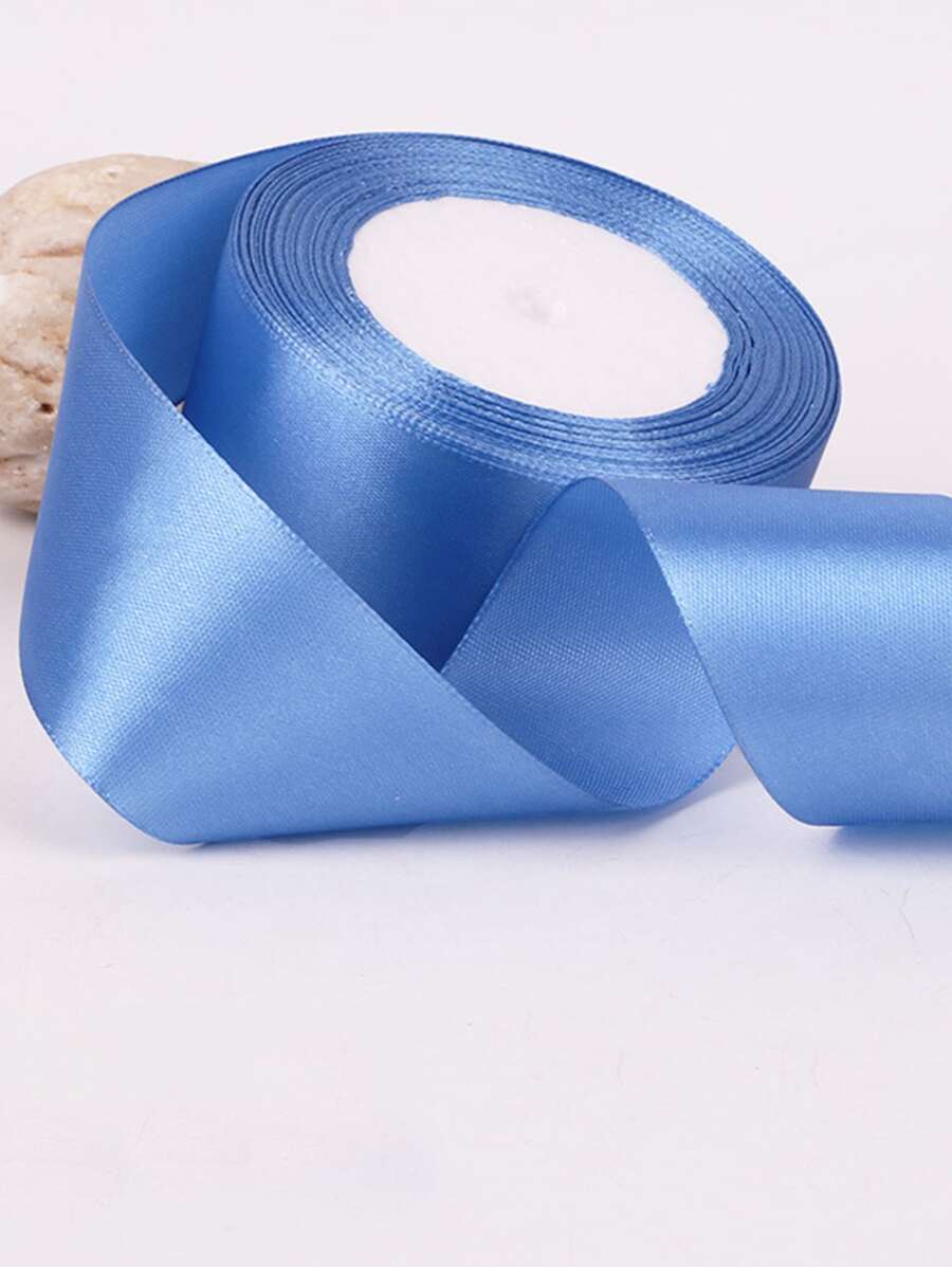 1 pieza Cinta de envoltura de regalo 4CM unicolor - Neblina azul - Ver 1