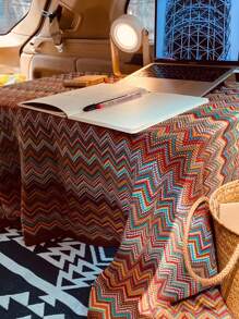 1pc Blanket For Bed, Office, Car, Knitted Sofa Throw, Air Conditioner Cover, Nap Blanket