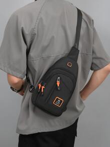 迷你防水男士休閒肩膀胸包