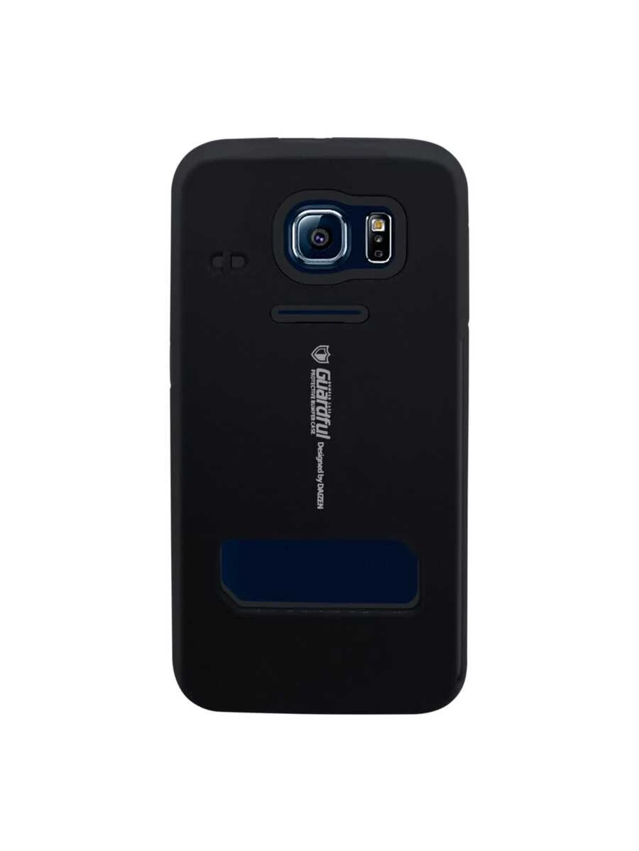 Guardful Heavy Duty Case With Card Holder For Galaxy S6 Edge Plus - Black - View 1
