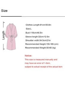 1pc Bridal/bridesmaid Wedding Satin Robe - White - View 2