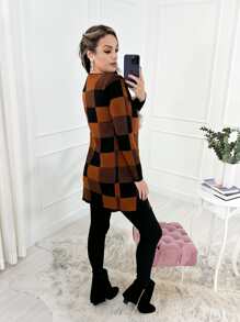 Women Cardigans - màu nâu - Xem 3