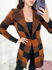 Women Cardigans - màu nâu - Xem 4