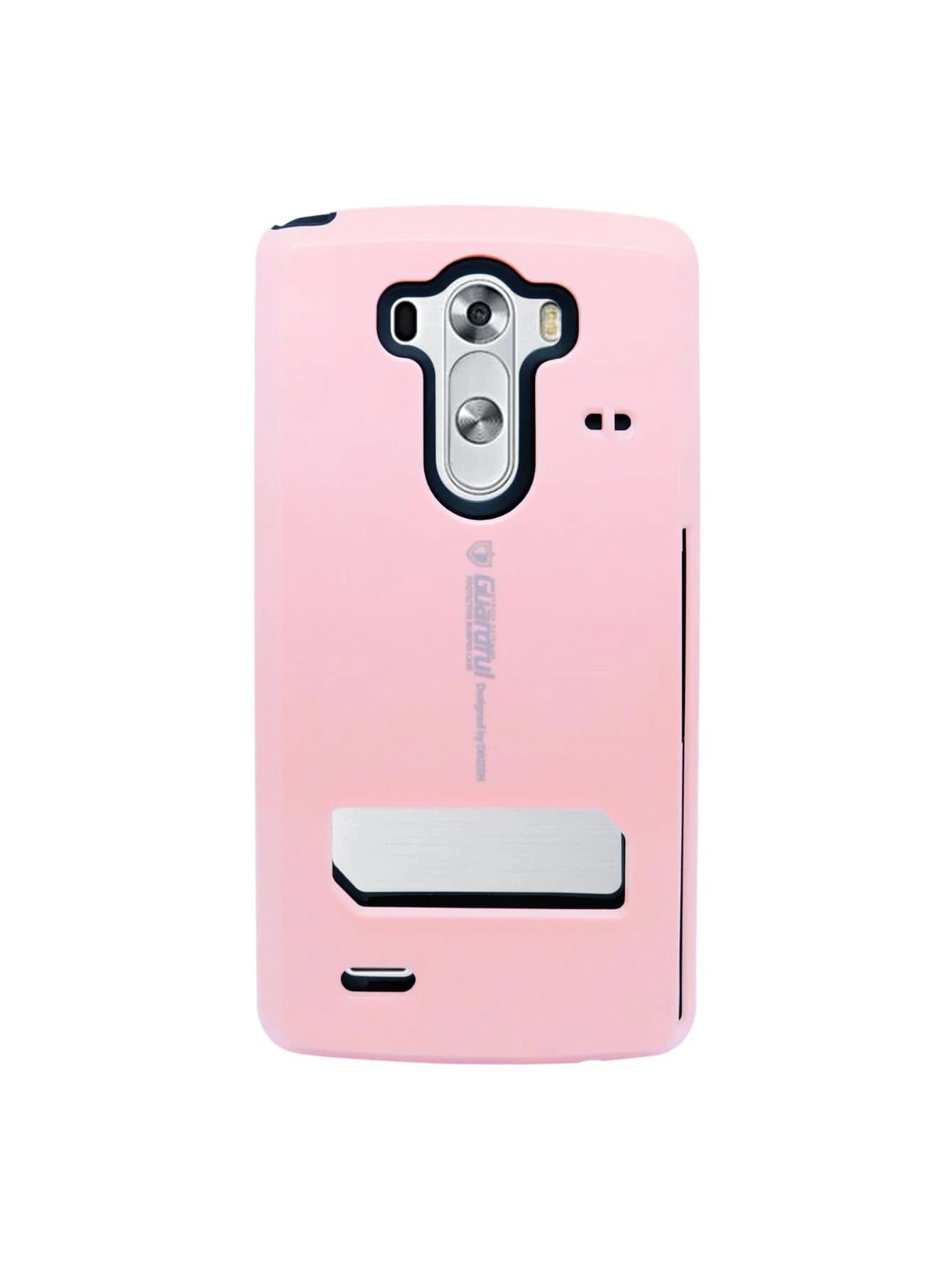 Funda Guardful Uso Rudo con Tarjetero para LG G4 - Rosa - Ver 1