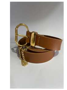 Women Belts - 鏽棕色 - 查看 1