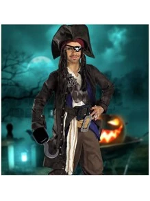 GRUPO CARNAVALLIA Pirate Captain Hook Hook Costume Accessory - Grey - View 9