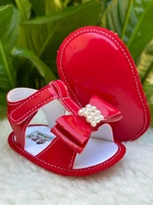 Kids Flat Sandals - Đỏ - Xem 2
