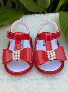 Kids Flat Sandals - Đỏ - Xem 3