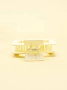 Kẹp Tóc Cổ Điển Cho Nữ, Kẹp Tóc Thanh Lịch - trắng - Xem 6