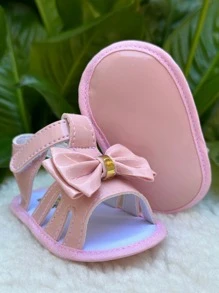 Kids Flat Sandals - Màu Hồng baby - Xem 2