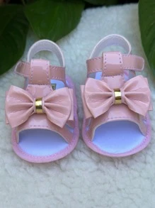 Kids Flat Sandals - Màu Hồng baby - Xem 3