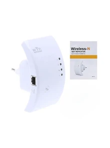 Amplificador De Sinal "Repetidor Wifi" Wireles Rápido Expansor de Rede Internet Ultra 100mbps Bivolt Original Envio Imediato - Branco - Visão 1