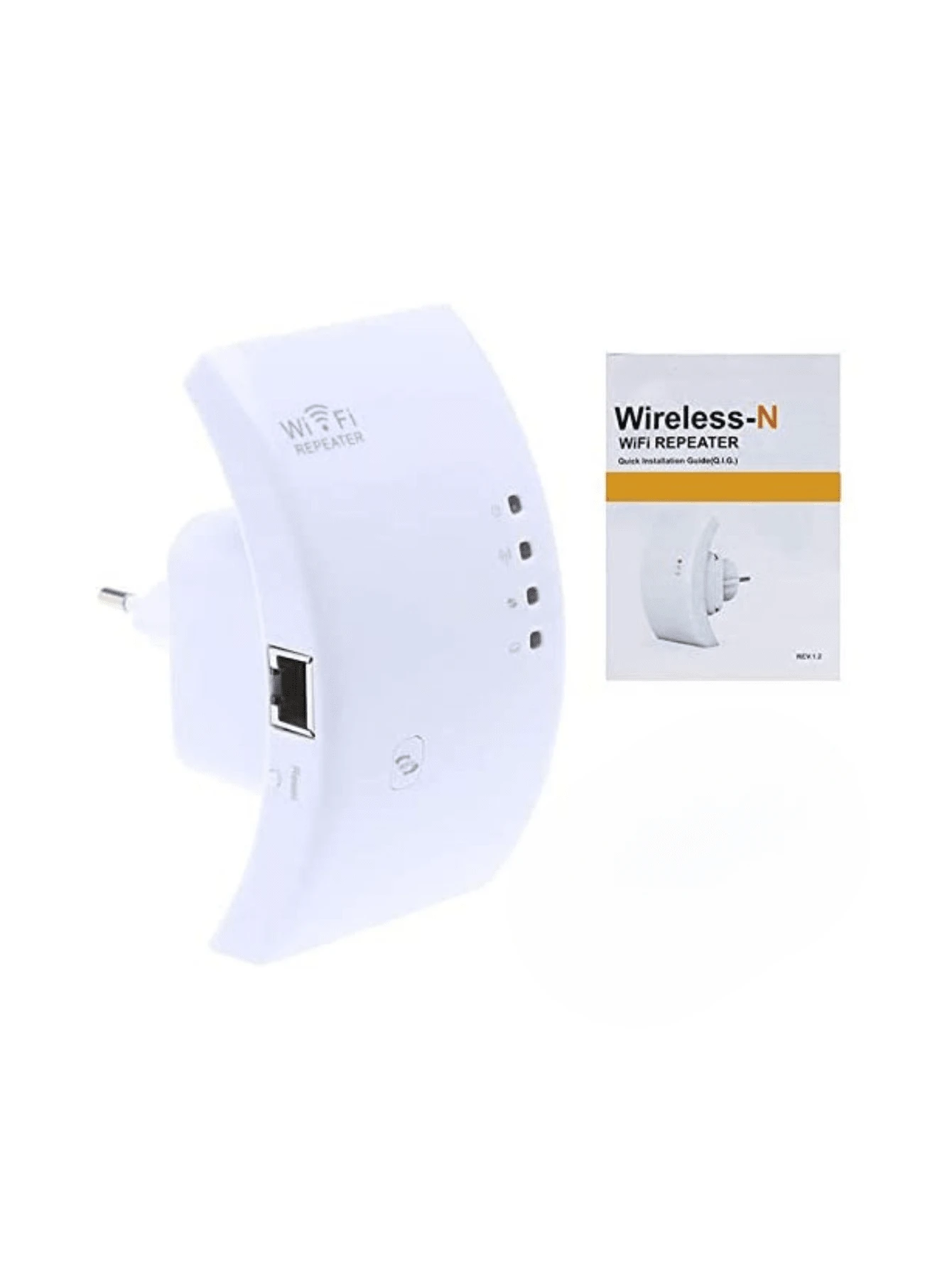 Amplificador De Sinal "Repetidor Wifi" Wireles Rápido Expansor de Rede Internet Ultra 100mbps Bivolt Original Envio Imediato - Branco - Visão 1