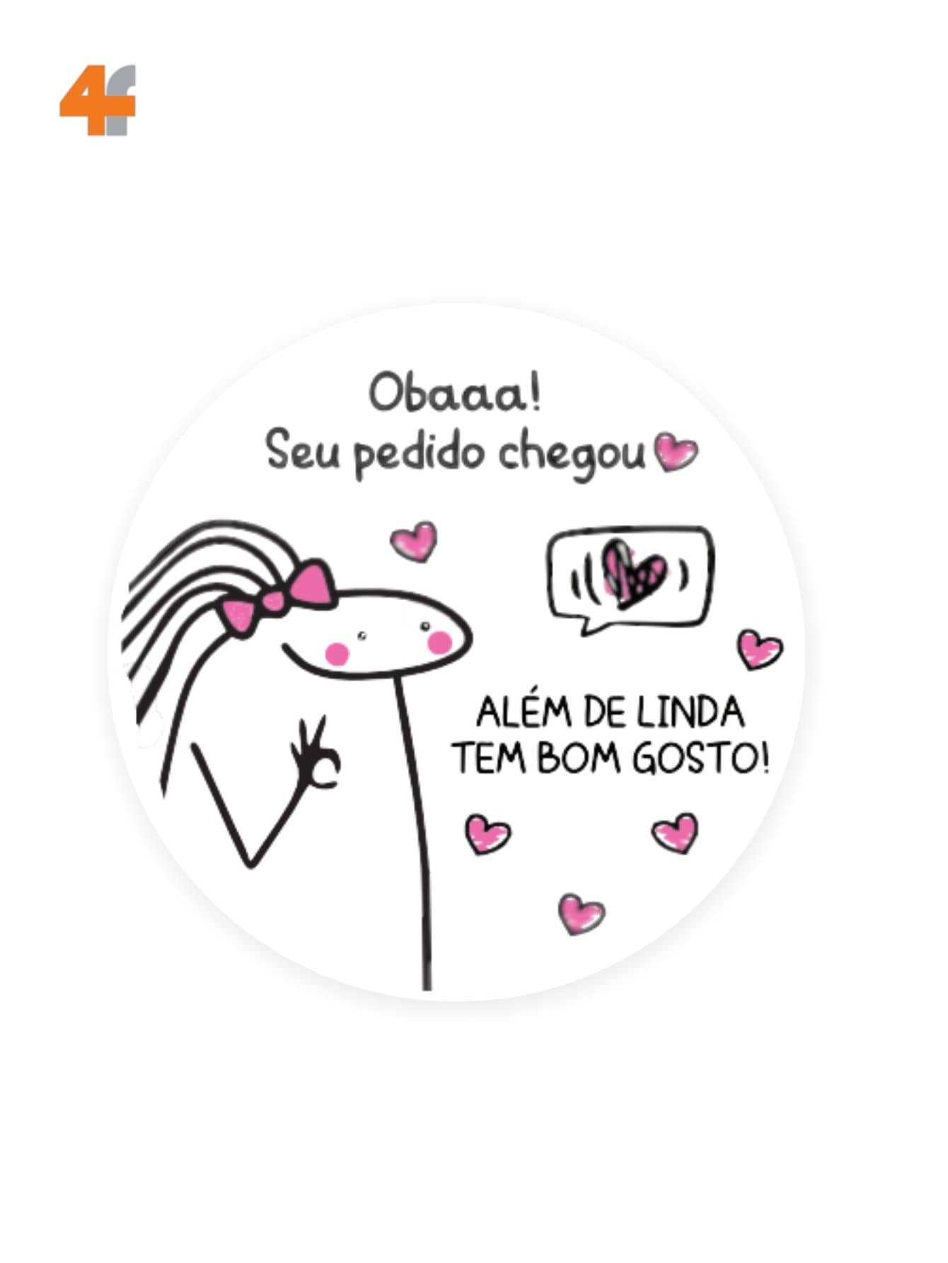 Gift Wrap Tags - Màu Hồng baby - Xem 1