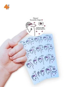 Gift Wrap Tags - Màu Hồng baby - Xem 3