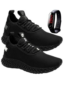 Women Wedge Sneakers - 白色 - 查看 1