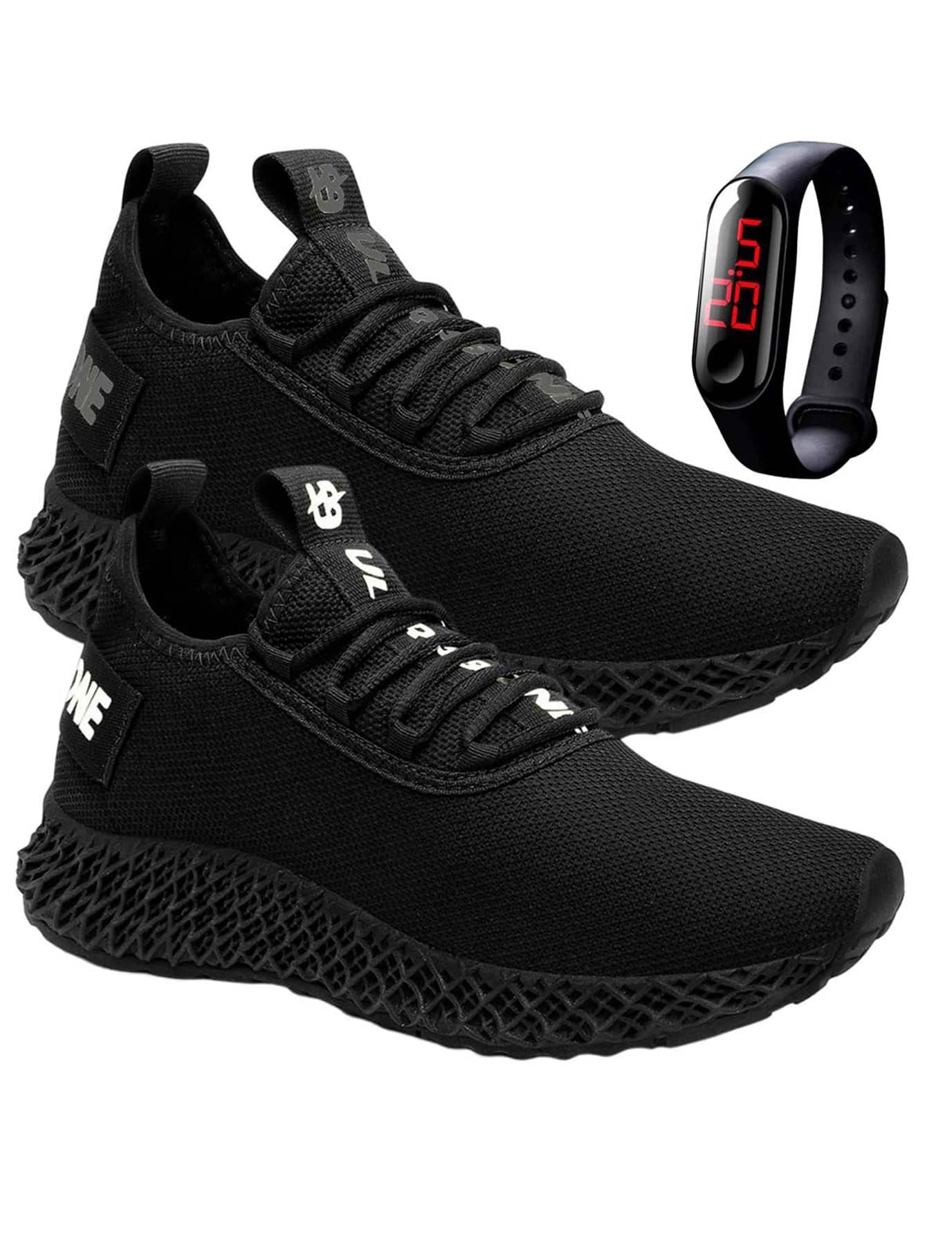 Women Wedge Sneakers - 白色 - 查看 1