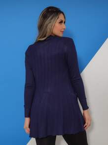 Women Cardigans - Màu xanh hải quân - Xem 2