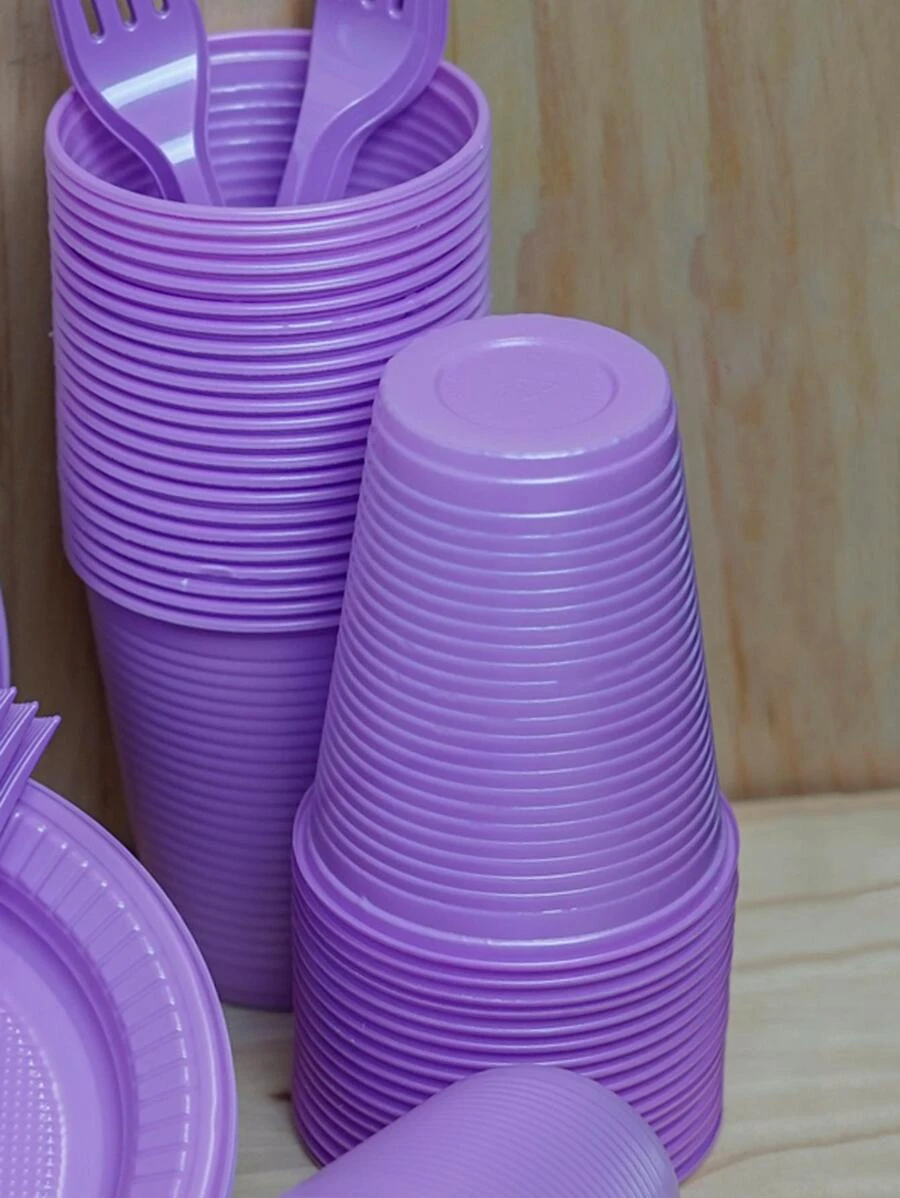 Disposable Kitchenware - Purple - View 1