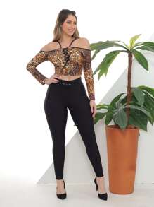 Women Pants - màu đen - Xem 2