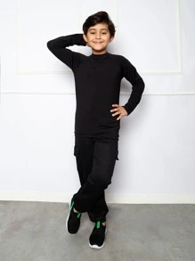 Tween Boys Sweatshirts - màu đen - Xem 1