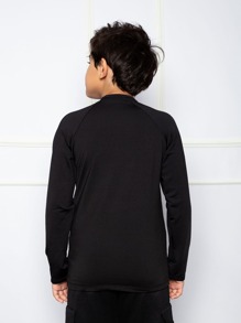 Tween Boys Sweatshirts - màu đen - Xem 2