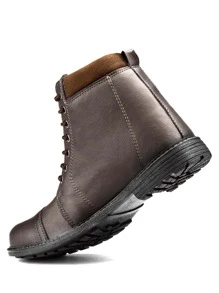 Men Boots - Cà phê nâu - Xem 6
