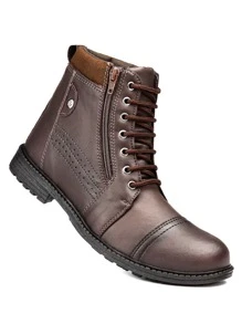 Men Boots - Cà phê nâu - Xem 5