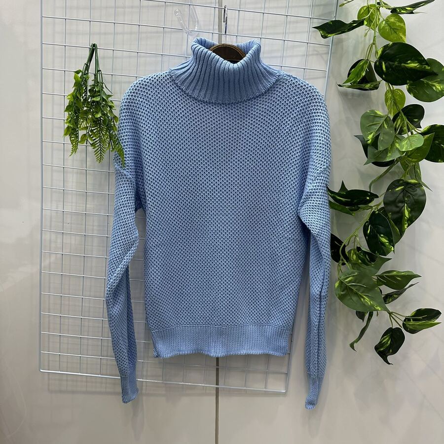 Women Sweaters - Màu xanh lam - Xem 1