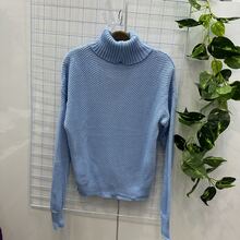 Women Sweaters - Màu xanh lam - Xem 2