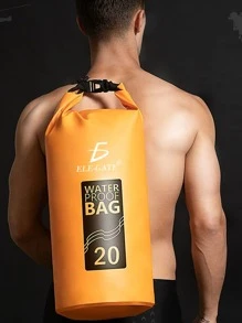 20L Waterproof Dry Backpack With Roll Top For Water Sports - Multicolor - View 1