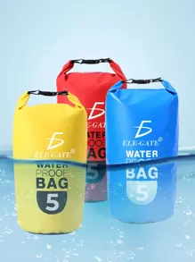 Mochila seca Impermeable de 5 L actividades al aire libre, navegación, Deportes Acuáticos bolsa impermeable - Multicolor - Ver 1