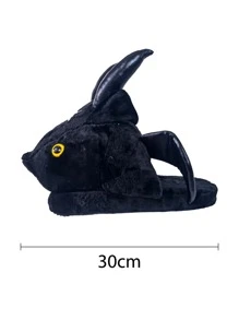 Pantuflas Unisex  Baphy la cabra malvada - Negro - Ver 3