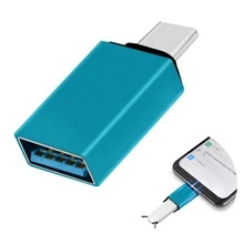 OTG Adapter Usb Female To Type C Male For Mouse Keyboard Memories - 藍色 - 查看 8