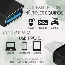 OTG Adapter Usb Female To Type C Male For Mouse Keyboard Memories - 黑色 - 查看 6