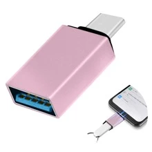 OTG Adapter Usb Female To Type C Male For Mouse Keyboard Memories - 粉色 - 查看 8