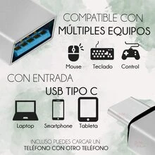 OTG Adapter Usb Female To Type C Male For Mouse Keyboard Memories - Silver - View 6