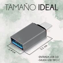 OTG Adapter Usb Female To Type C Male For Mouse Keyboard Memories - 灰色 - 查看 4