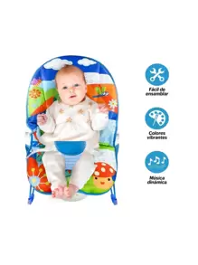 Baby Rocking Chair With Interactive Toys