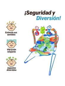 Baby Rocking Chair With Interactive Toys